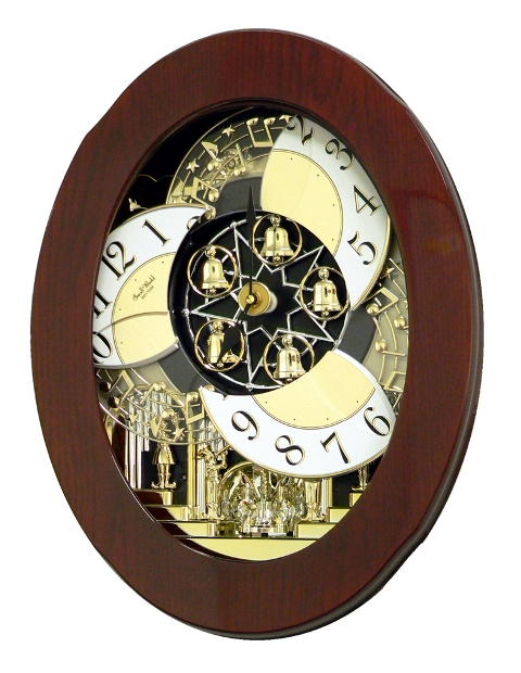 Rhythm Grand Nostalgia Entertainer Clock 4MH838WD06